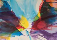 Paul Jenkins SANCTUARY - LIGHT GRAPHIC Lithograph - Sold for $1,792 on 11-15-2025 (Lot 58).jpg